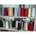 polyester spun yarn polyester -knitting yarn wholesale